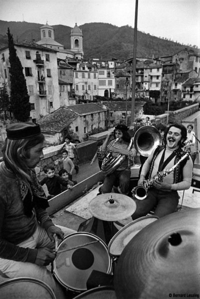 Pieve di Teco, Piémont, Italie, Cirque Bidon 1979-80 © Bernard Lesaing