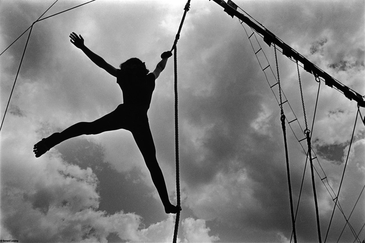 Manosque, France, Cirque Bidon 1979-80 © Bernard Lesaing