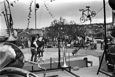 Manosque, France, Cirque Bidon 1979-80 © Bernard Lesaing