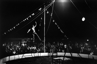 Ombrie, Italie, Cirque Bidon 1979-80 © Bernard Lesaing