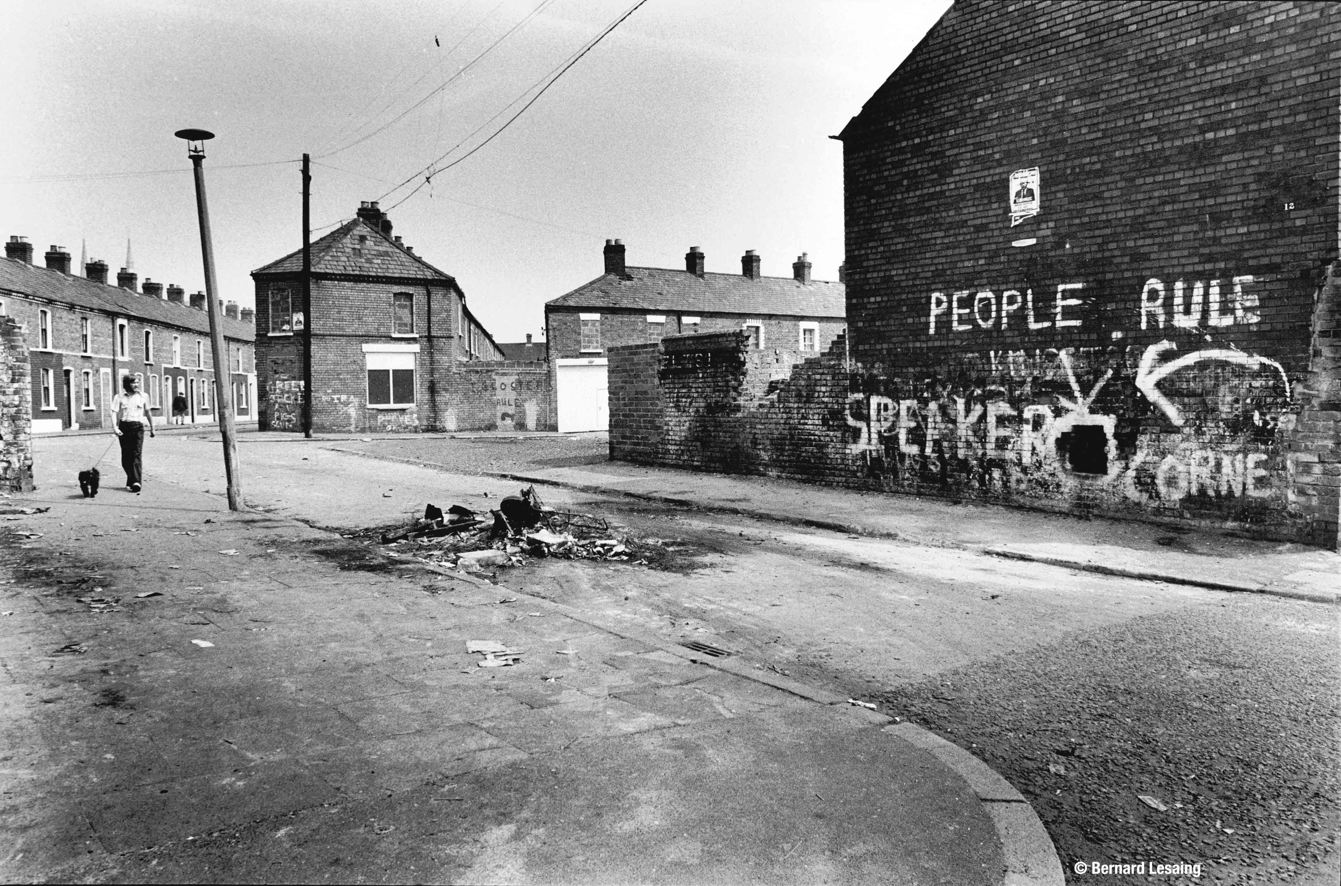 Shankill road, 1977, BLesaing