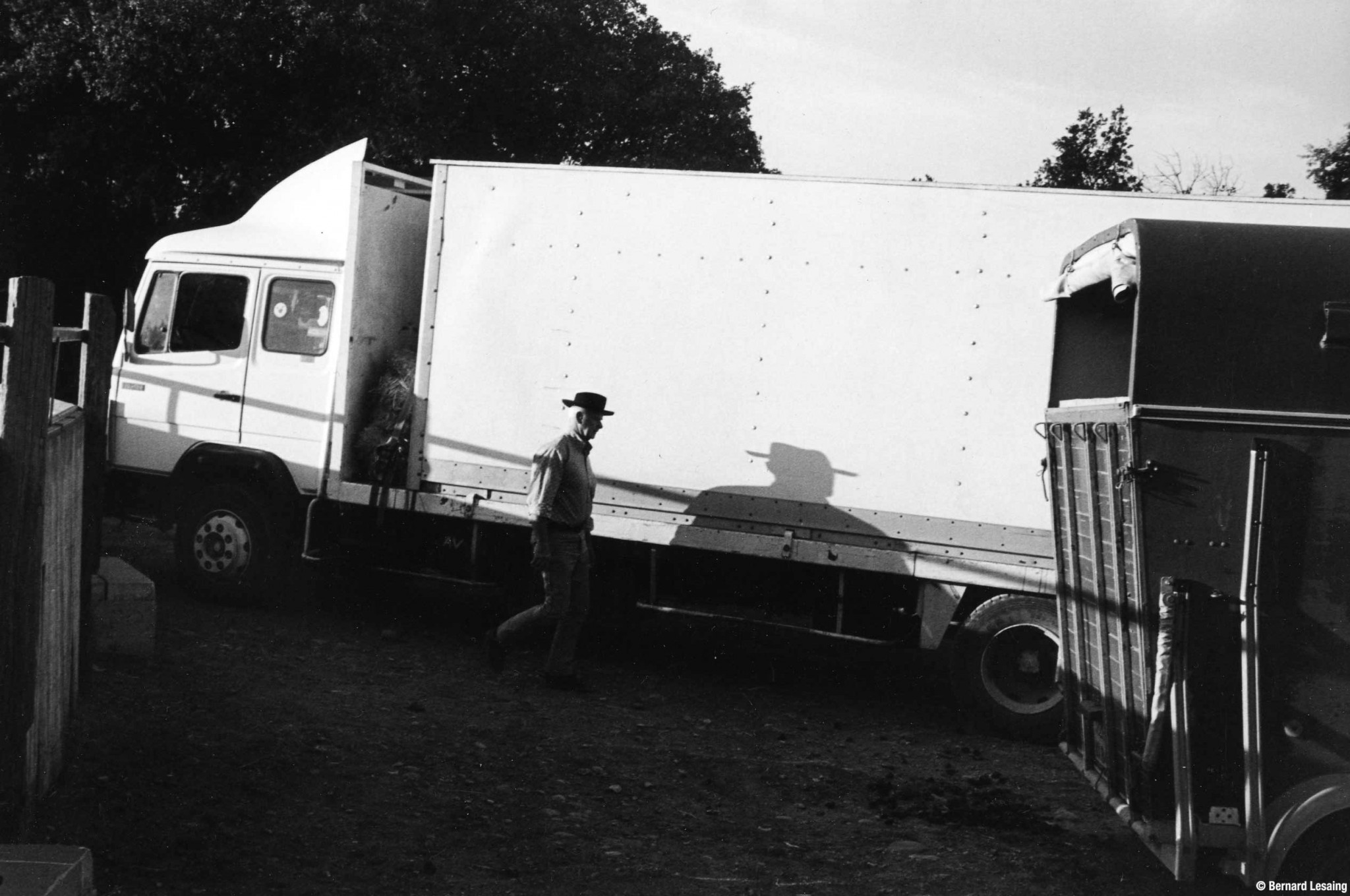 A la manade, Mouriès, 2004-2005 © Bernard Lesaing