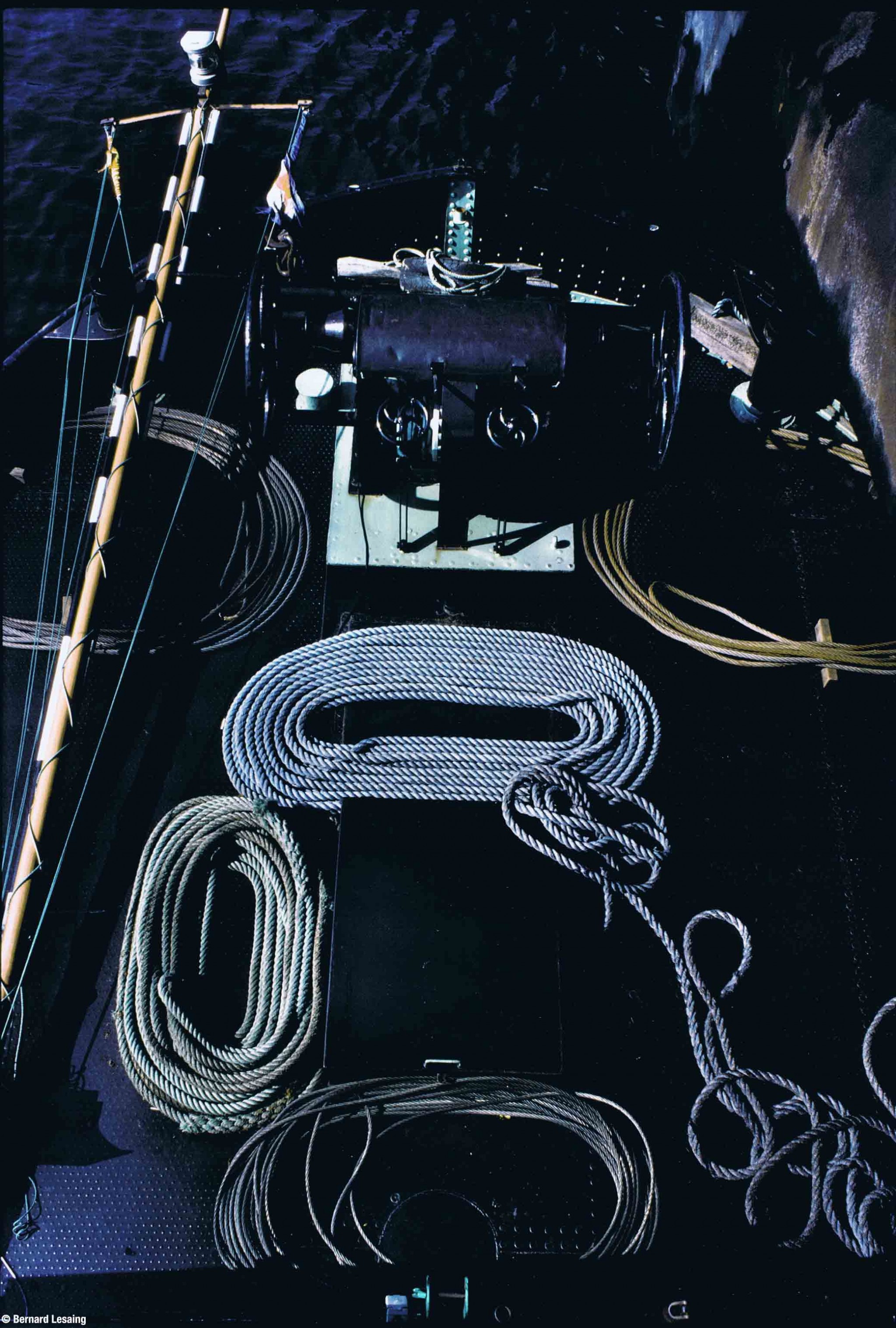 Montceau-les-Mînes, 1984-85 © Bernard Lesaing