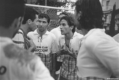 Compétition de football, San Sisto, Perugia, 1998 © Bernard Lesaing