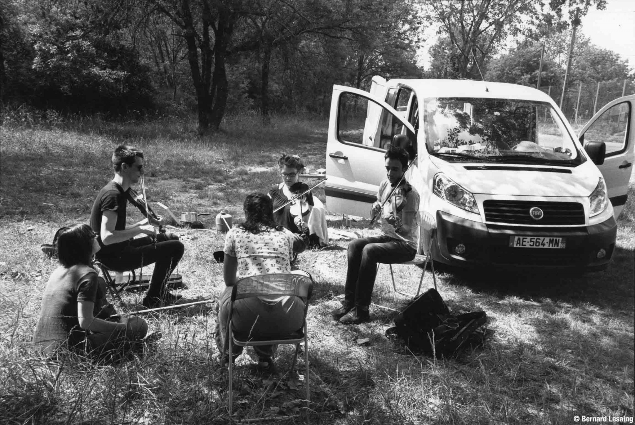 Les violonades, Sauves, 2014 © Bernard Lesaing