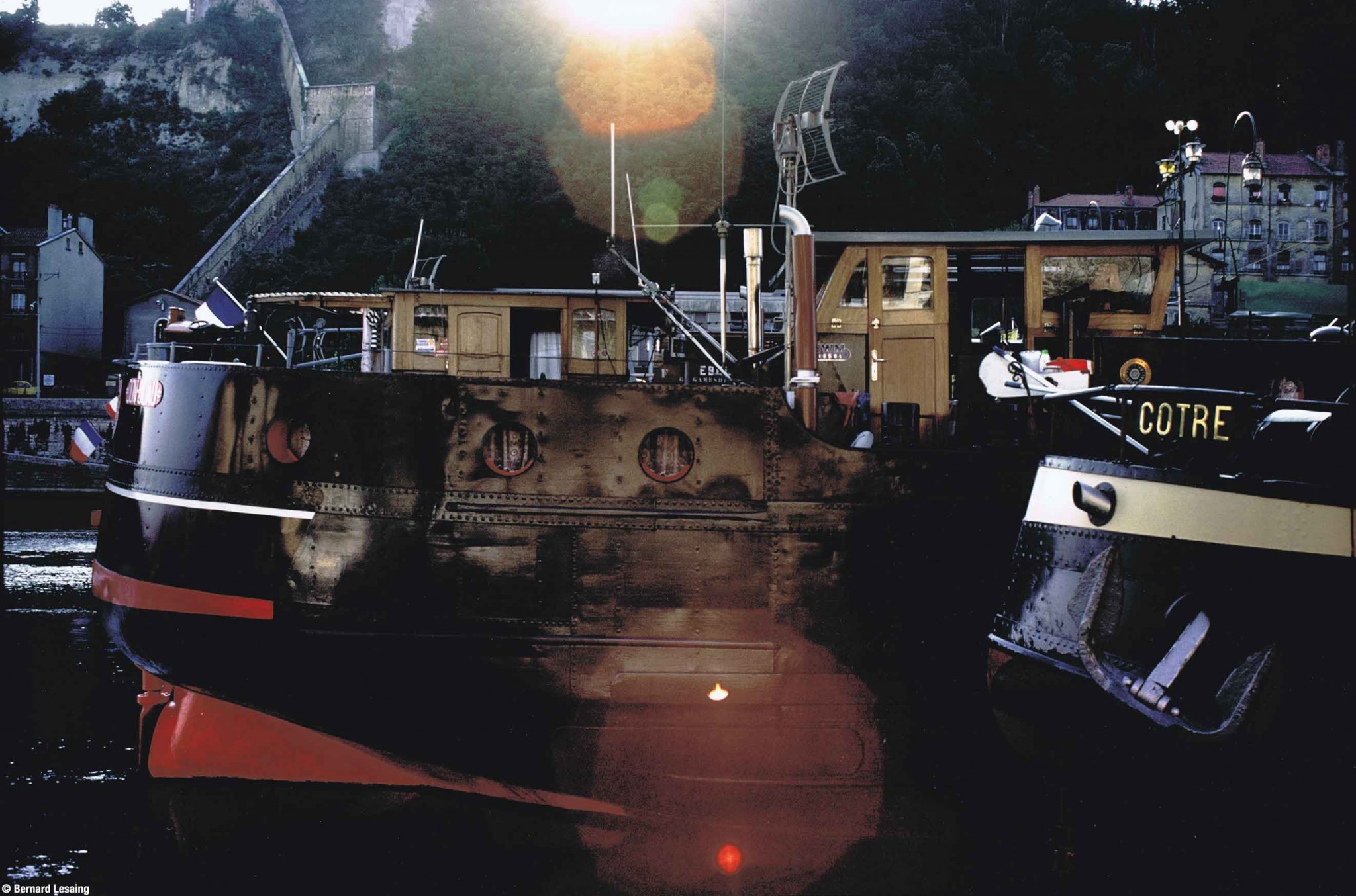 Port Rambaud, Lyon, 1984-85 © Bernard Lesaing