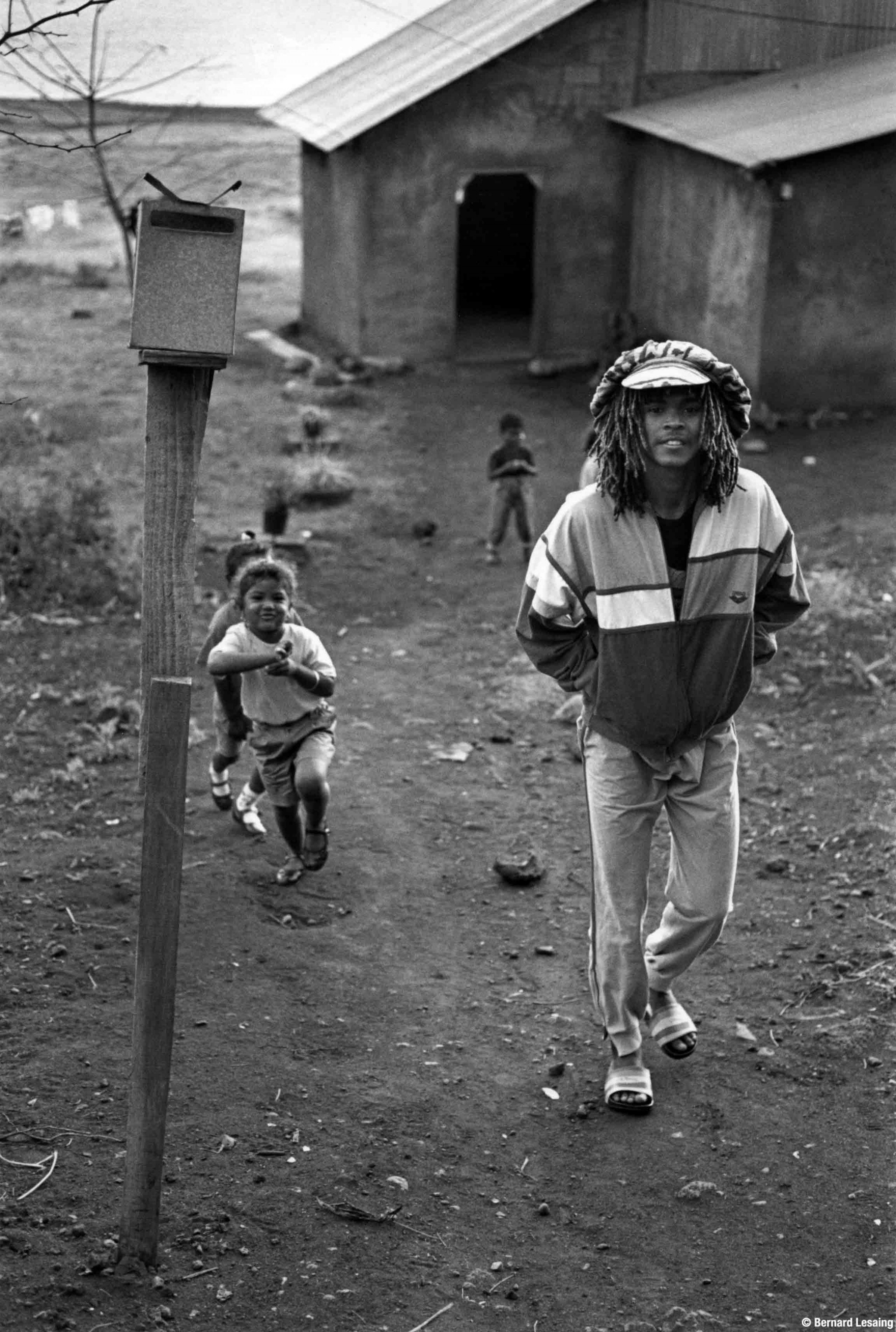 La case Patrick Persée, 90's © Bernard Lesaing