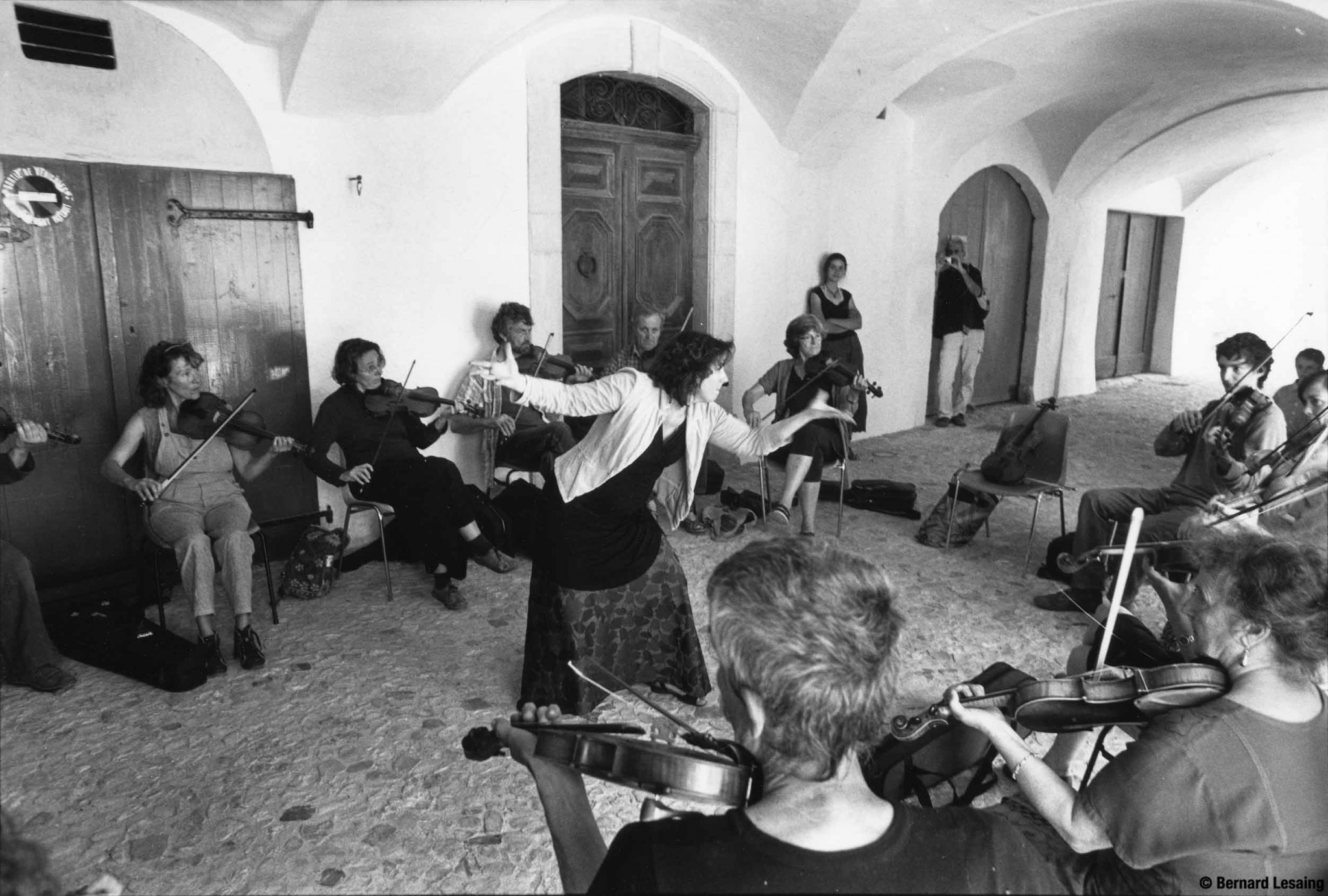 Les violonades, Sauves, 2014 © Bernard Lesaing